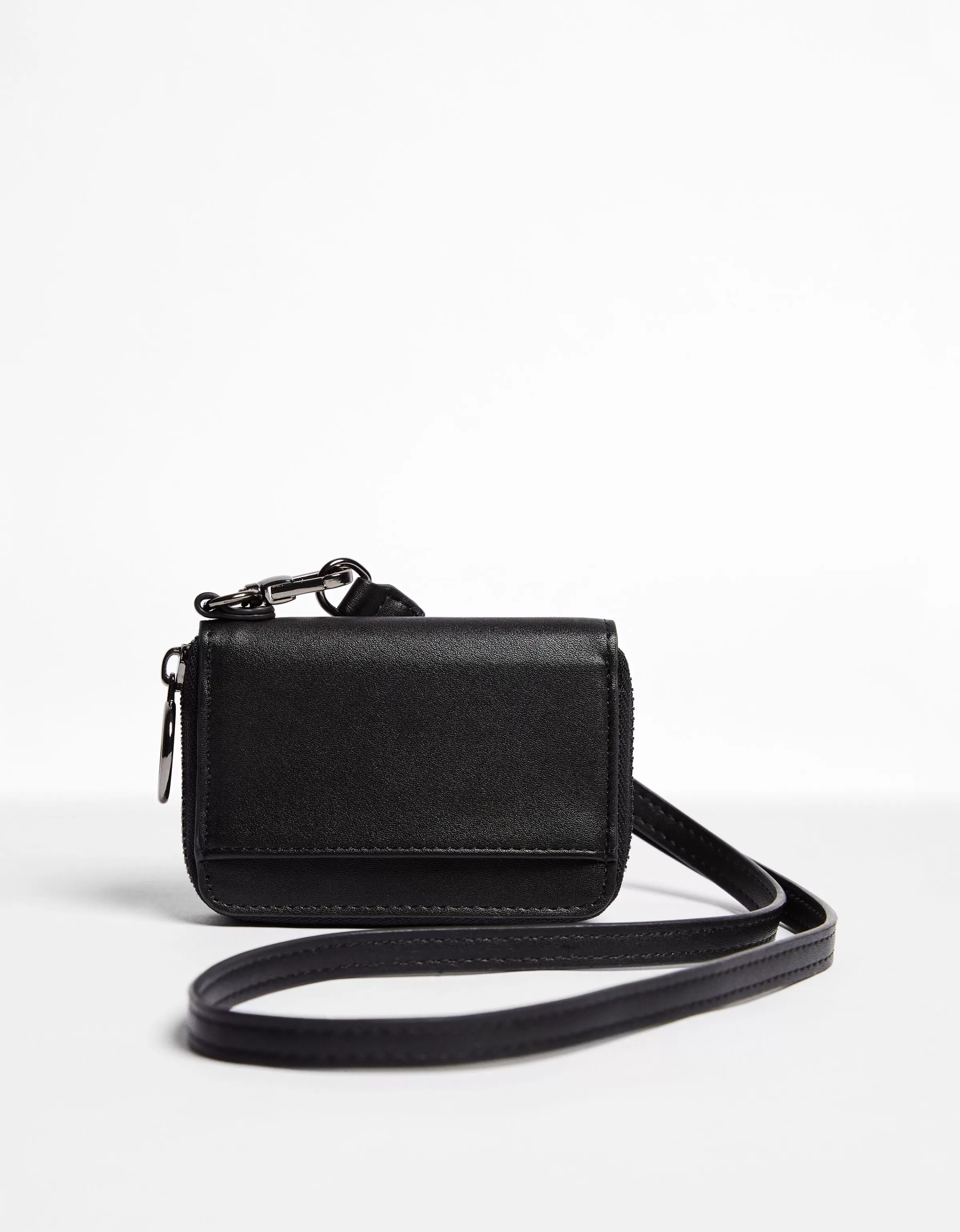 BERSHKA Tout voir*Porte-monnaie anse Noir